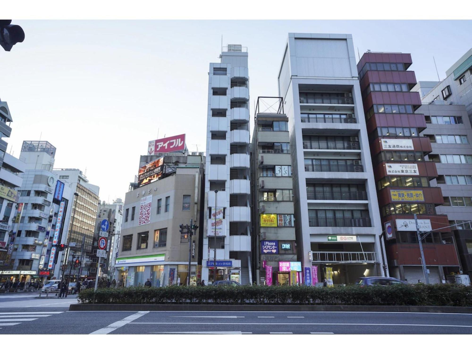 Male Only Capsule Inn Hamamatsucho - Vacation Stay 68799V Tokió Kültér fotó